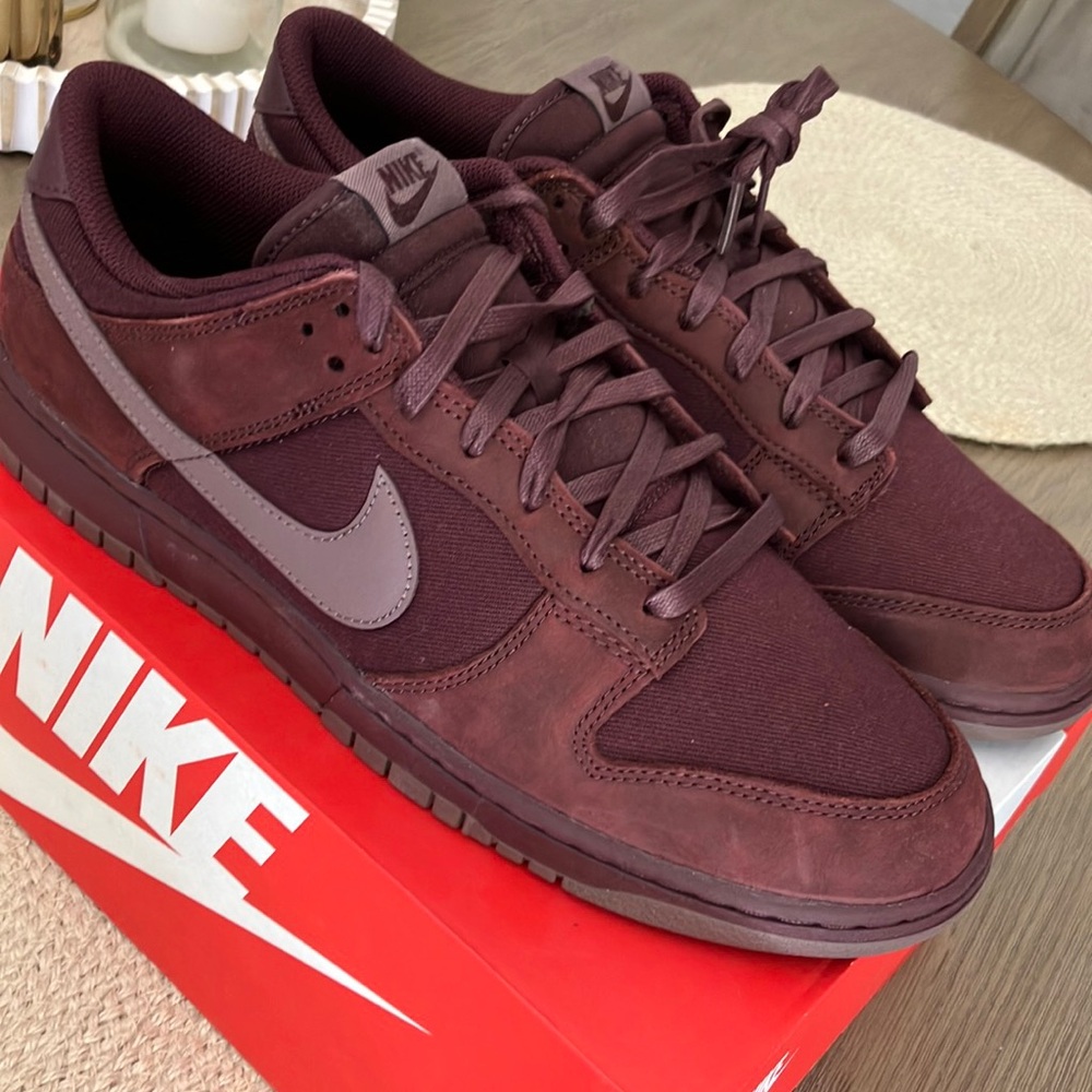 Nike Dunk Low Burgundy Crush Size 13 NIB